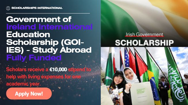 Government of Ireland International Education Scholarship
