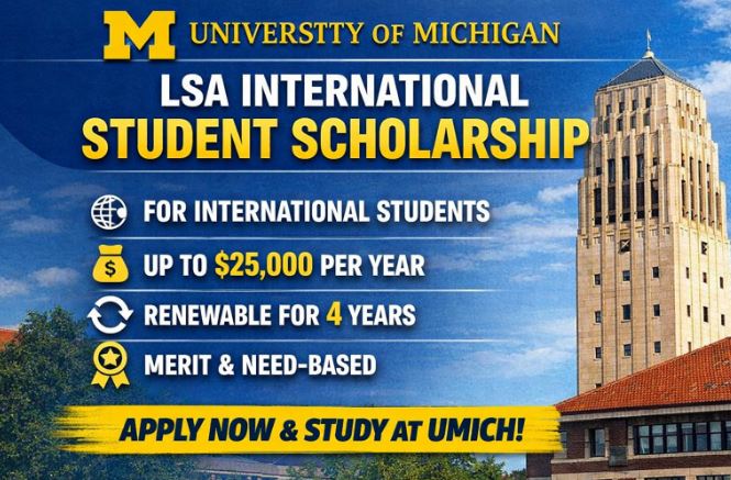 University of Michigan LSA Scholarship
